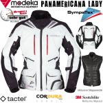 Modeka Panamericana Női tesztgyőztes négy évszakos motoros kabát képe